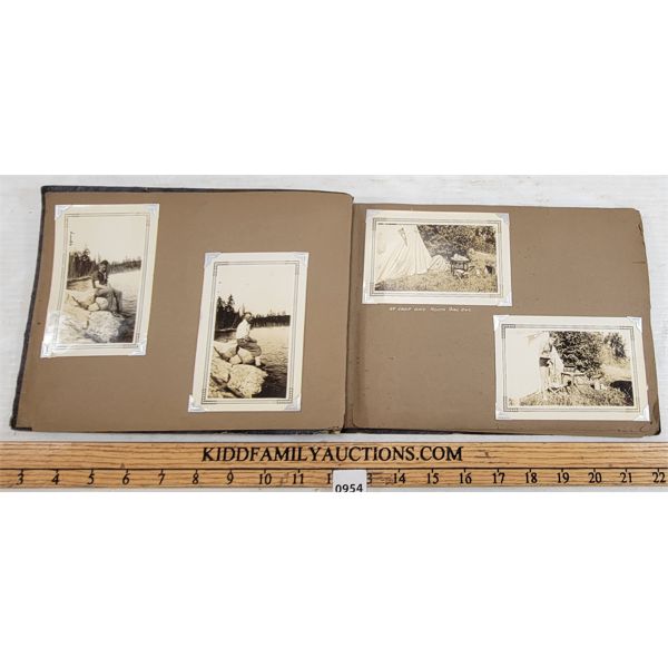 PHOTO ALBUM - INCL TORONTO, CAMP OHIO, CHAMPLAIN MEMORIAL SCENES