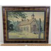 Image 1 : CHURCH STUDY BY UNKNOWN ARTIST - FRAMED WATERCOLOUR ON PAPER