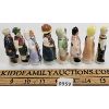 Image 2 : LOT OF 8 - CERAMIC FIGURINES 