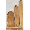 Image 2 : LOT OF 3 - JAMAICAN HEAD WOOD CARVINGS