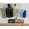 Image 2 : LOT OF 10 - MISC HOUSEHOLD PRODUCTS - INCL EMBOSSED COBALT BROMO-SELTZER, ETC. 