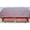 Image 3 : MAHOGANY (?) DINING TABLE