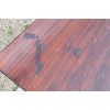 Image 8 : MAHOGANY (?) DINING TABLE