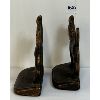 Image 2 : PAIR OF BRASS TERRIER BOOK ENDS
