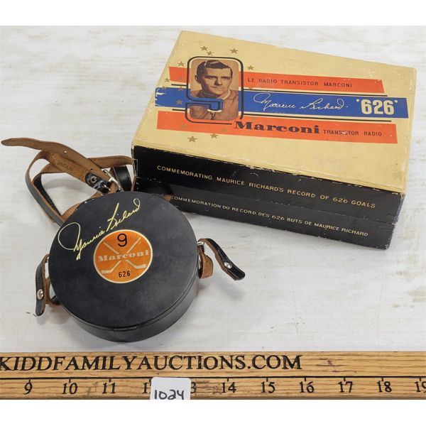 MARCONI TRANSISTOR RADIO W/ BOX