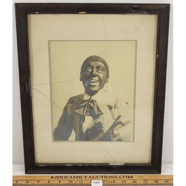 FRAMED VAUDEVILLE PHOTOGRAPH