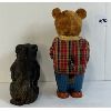 Image 3 : LOT OF 2 - CAST IRON DOG & WIND UP TIN BEAR