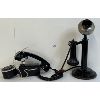 Image 2 : LOT OF 2 - WESTERN ELECTRIC CANDLE STICK TELEPHONE & NORTHERN ELECTRIC ROTARY TELEPHONE