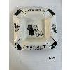 Image 3 : LOT OF 2 - BLACK & WHITE SCOTCH WHISKY ASH TRAY & WOODWORTH AD