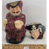 Image 1 : LOT OF 2 - ROYAL DOULTON FLAGSTAFF JUG & LONG JOHN SILVER TOBY MUG 