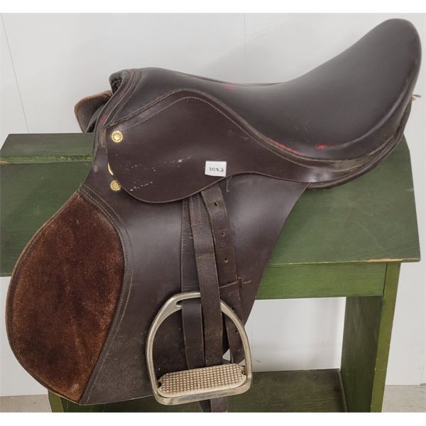LEATHER ENGLISH SADDLE 