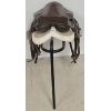 Image 4 : CHILDREN'S LEATHER ENGLISH SADDLE W/ STAND