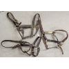 Image 1 : LOT OF 3 - LEATHER HALTERS
