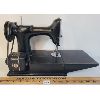 Image 10 : SINGER FEATHERWEIGHT SEWING MACHINE W/ CASE & ACCESSORIES - SEE ALL PICS 