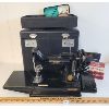 Image 1 : SINGER FEATHERWEIGHT SEWING MACHINE W/ CASE & ACCESSORIES - SEE ALL PICS 