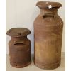 Image 3 : LOT OF 2 - MILK CANS