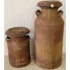 Image 4 : LOT OF 2 - MILK CANS