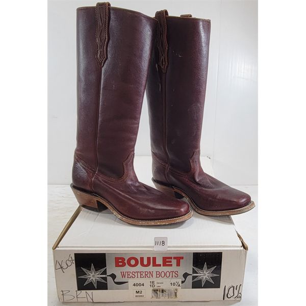 PAIR OF MENS BOULET WESTERN BOOTS