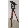 Image 8 : KEUFFEL & ESSER CO. SURVEYING BRASS TRANSIT FIELD SCOPE W/ CASE & TRIPOD STAND