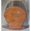 Image 2 : LOT OF 2 - VINTAGE WOODEN ROCKER CRADLE W/ BEADED COVER