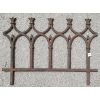 Image 2 : CAST IRON GARDEN FENCE DECOR
