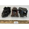 Image 2 : LOT OF 3 - CAST IRON LOCOMOTIVES - INCL OVERLAND LIMITED, ETC