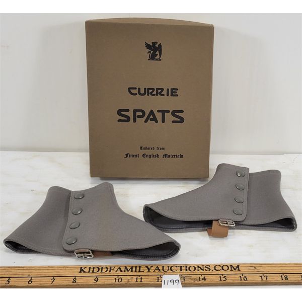 CURRIE SPATS - AS NEW 