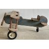 Image 1 : WOODEN TOY BIPLANE W/ WHEELS 