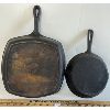 Image 2 : LOT OF 2 - CAST IRON SKILLETS 