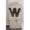 Image 1 : "W" CONCRETE POST - RAILWAY MARKER