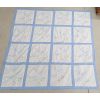 Image 6 : LOT OF 2 - HAND QUILTED "TRIP AROUND THE WORLD" BLANKET & COVERLET