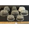 Image 5 : LOT OF 8 - GLASS JELLO MOLDS