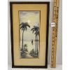 Image 1 : CARIBBEAN SCENE BY MARY BURNS (?) - FRAMED WATERCOLOUR