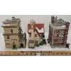 Image 2 : LOT OF 3 - DICKENS VILLAGE SERIEIS - CROWNTREE INN, PICCADILY GALLERY & HOSPITAL FOR SICK CHILDREN 