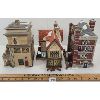 Image 4 : LOT OF 3 - DICKENS VILLAGE SERIEIS - CROWNTREE INN, PICCADILY GALLERY & HOSPITAL FOR SICK CHILDREN 