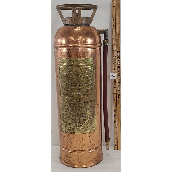 FOAM YR-FYTER COPPER FIRE EXTINGUISHER 