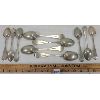Image 2 : LOT OF 10 - STERLING SILVER SPOONS 