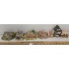 Image 1 : LOT OF 7 - LILLIPUT LANE MINIATURE VILLAGE - INCL VICTORIA COTTAGE & VILLAGE SCHOOL 