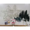Image 2 : JOB LOT - CLEAR MINI LIGHTS, DECORATIVE TREES & OUTDOOR STAR LIGHTS 