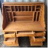 Image 5 : OAK ROLL TOP DESK 