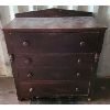 Image 1 : 4-DRAWER DROP FRONT CEDAR DRESSER  