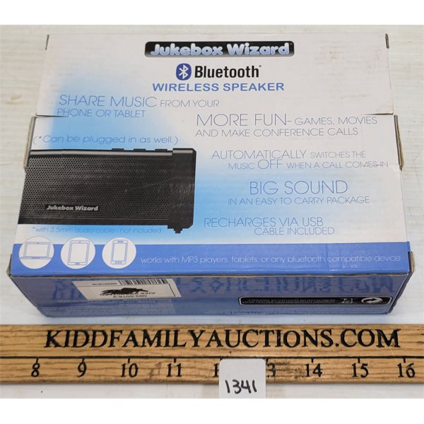 JUKEBOX WIZARD BLUETOOTH SPEAKER
