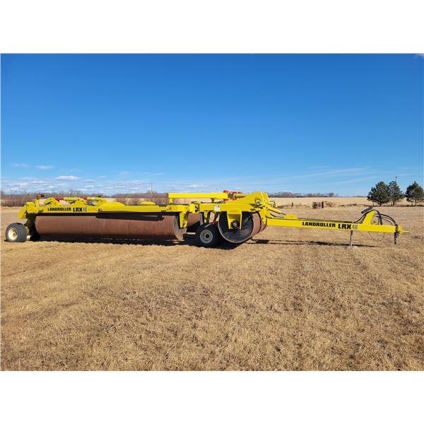 Degelman Landroller LRX46, 42" drum, extreme duty, power fold, SN.LR7497, one owner, PH (780) 233-88