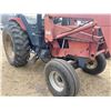 Image 12 : Case IH 885, 2 WD diesel tractor, CAB, showing 3587 hrs c/w 2255 loader c/w bucket & 3 prong bale fo