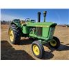 Image 1 : JD 3010 Tractor, gas, open station, 8 spd, 16.9x34's, single hyd., PTO, showing 4892 hrs, V.G. metal