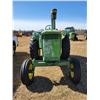 Image 2 : JD 3010 Tractor, gas, open station, 8 spd, 16.9x34's, single hyd., PTO, showing 4892 hrs, V.G. metal