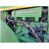 Image 10 : JD 7020 4x4 Tractor, running, CAB c/w roll bar, 7052 hrs, 8 spd with hi & low, 23.1 x 30 Singles, 10