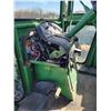 Image 22 : JD 7020 4x4 Tractor, running, CAB c/w roll bar, 7052 hrs, 8 spd with hi & low, 23.1 x 30 Singles, 10