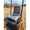 Image 13 : (Lots 58 & 59 are a Group Lot) 2023 FF Industrial FF-12 Mini Excavator, Orange, open cab, 13.5hp Bri