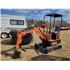 Image 1 : (Lots 58 & 59 are a Group Lot) 2023 FF Industrial FF-12 Mini Excavator, Orange, open cab, 13.5hp Bri